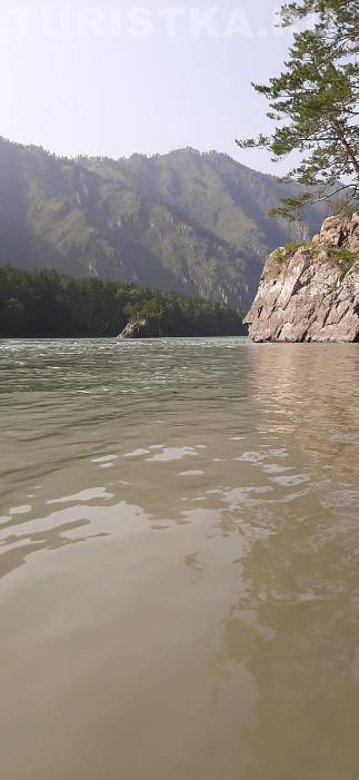 Река Катунь в 200 м