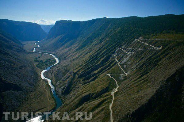 Долина Чулышмана и перевал  Кату-Ярык