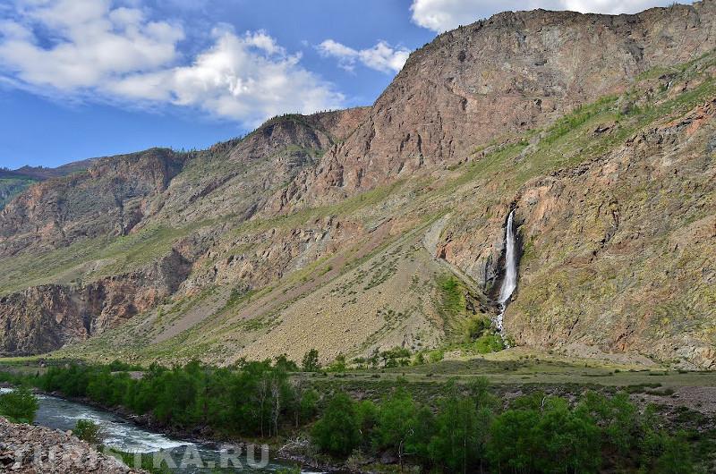 Водопады в долине Чулышмана