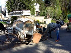 Отдых на Алтае : Весна в Белокурихе : В центре курорта Белокуриха