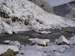 Зимний тур Горный Алтай : Река Узнезя 04 ноября 2017