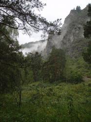 Скалы в Чемальской долине