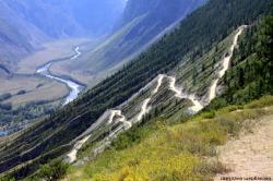 Перевал Кату-Ярык. Горный Алтай.