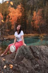 Фотоконкурс Золотая осень на Алтае 2020Гейзерное «малахитовое» озеро Дата: 17.09.2020