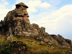 Активные туры на Алтай : Турклуб Место силы : Скалы в урочище Шокпартас