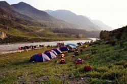 Активные туры на Алтай : Турклуб Место силы : Стоянка