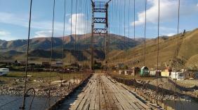 Старый мост: село Тюнгур: Горный Алтай