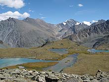 Горный Алтай : Активный отдых у  Белухи :  В долине 7 озер