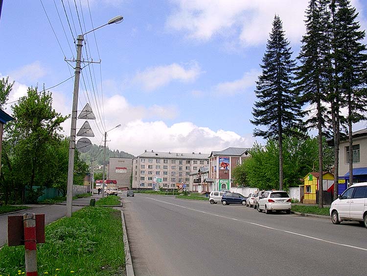 Улицы Горно-Алтайска