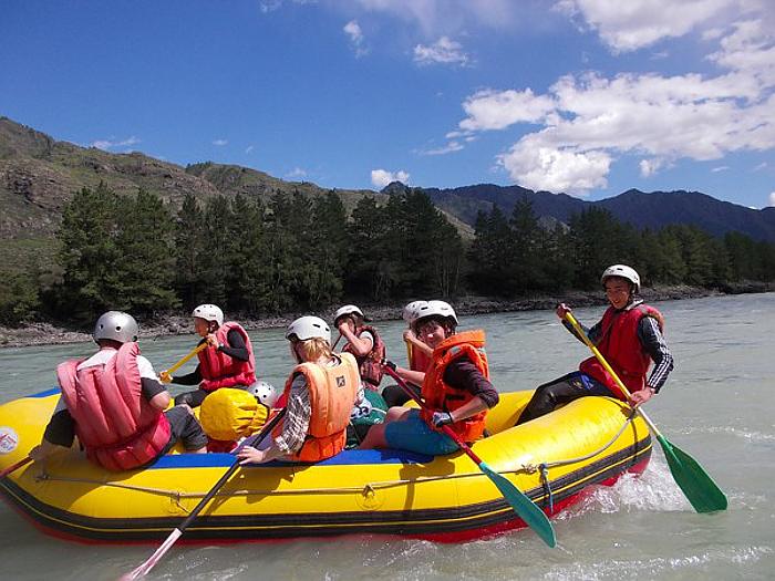 Сплав по Нижней Катуни