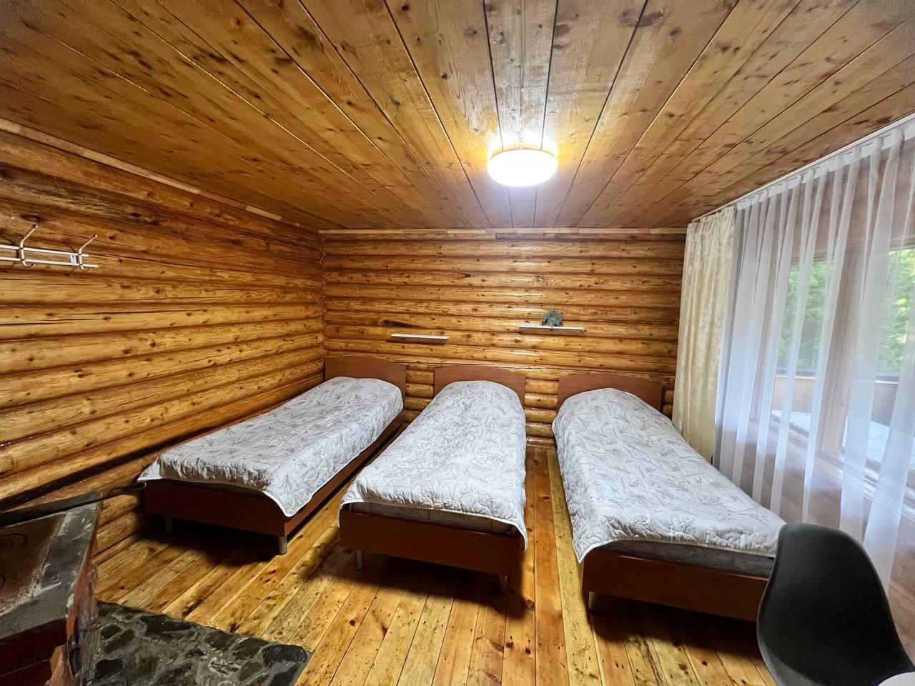 Двухкомнатный домик с печкой (3+3)