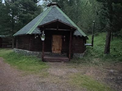 Аил с печкой