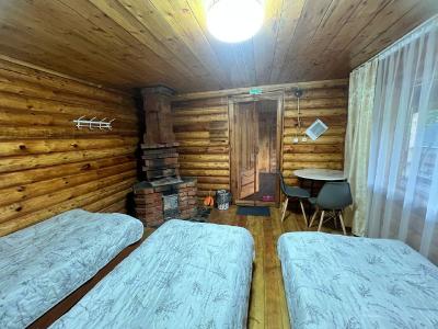 Двухкомнатный домик с печкой (3+3)