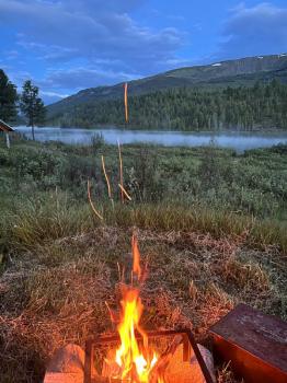 На территории базы