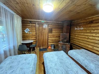 Двухкомнатный домик с печкой (3+3)