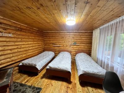 Двухкомнатный домик с печкой (3+3)