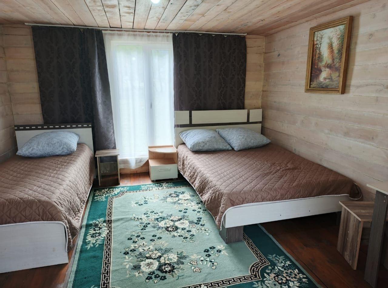 Трехместный домик