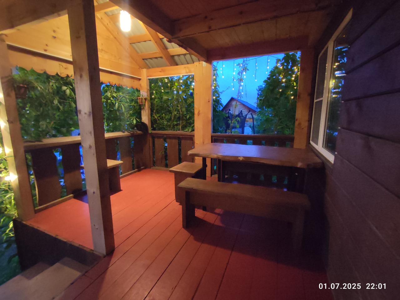 Кедровый дом терраса