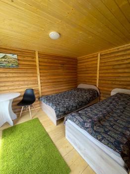 Новый 3-хместный домик с двуспальной и односпальной кроватями