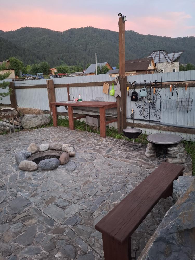 Место для отдыха у костра