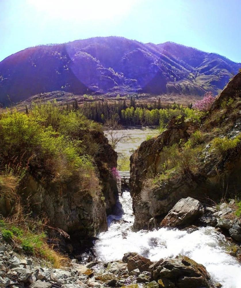 Алтай водопад Бельтиртуюк в Куюсе