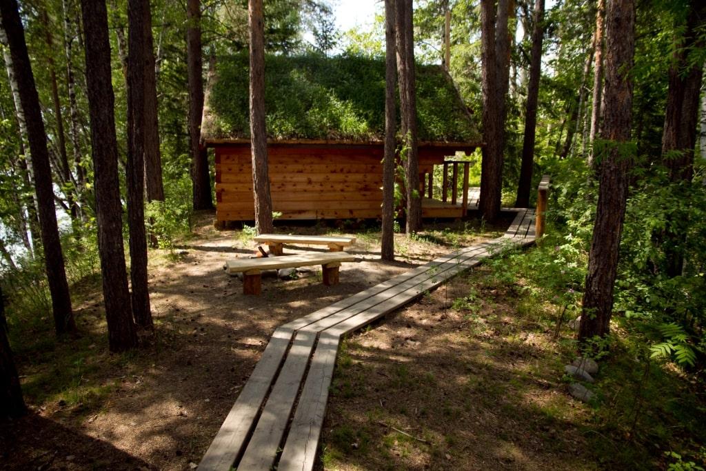 Дом Бунгало в зоне V.I.P у реки Катунь