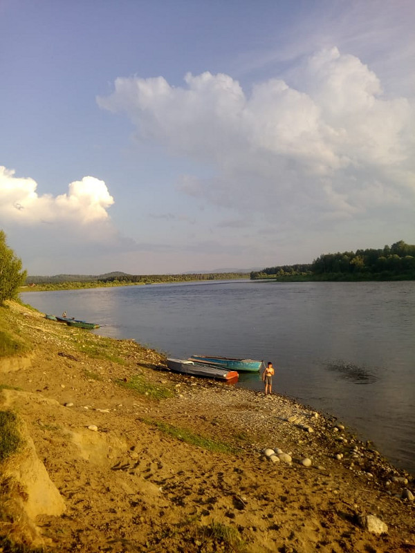 Отдых на реке Бия 