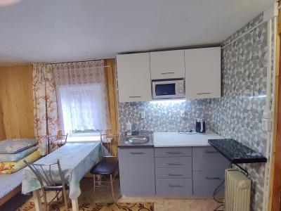 Кухня домика до 6 человек