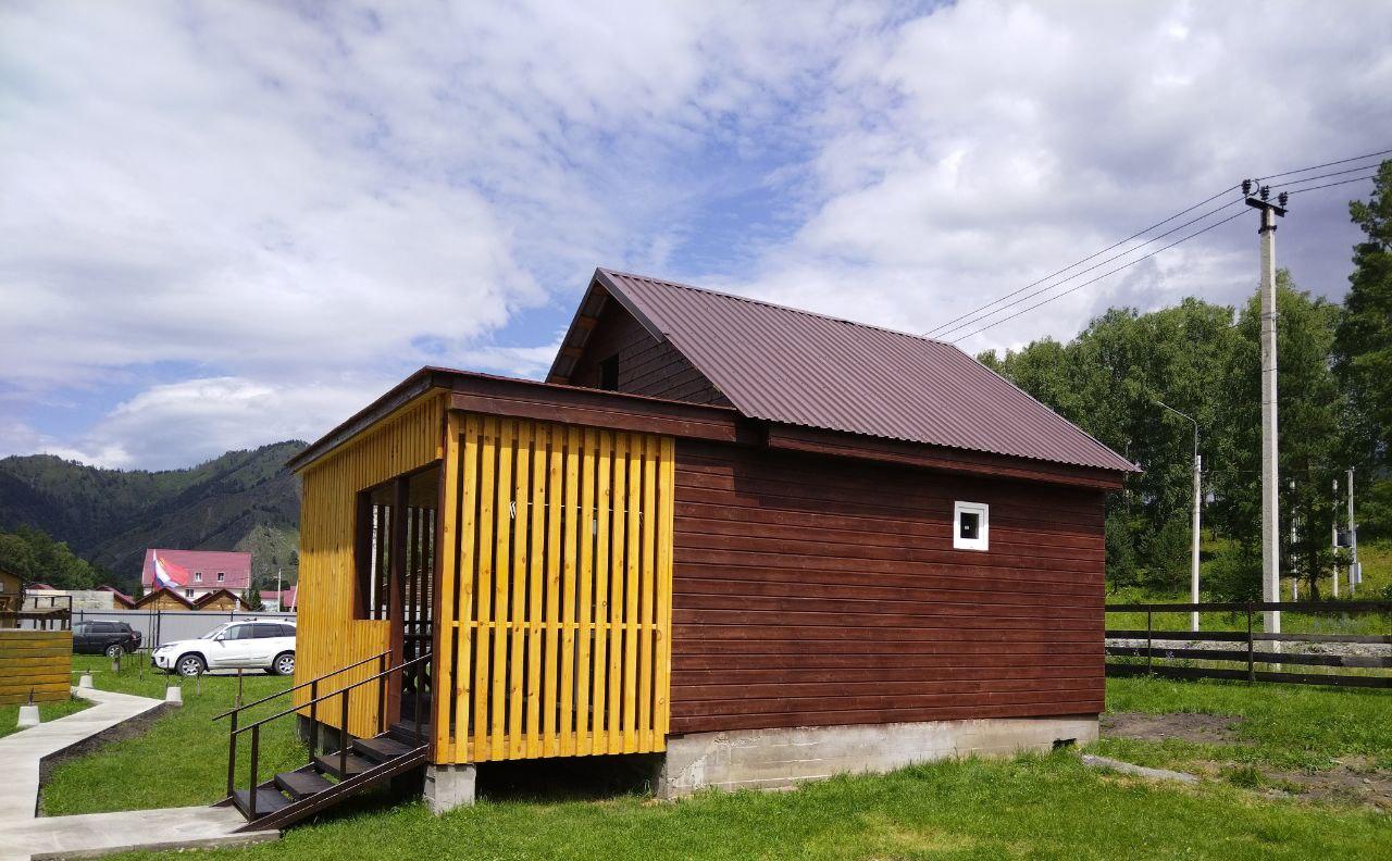 Дом-студия 4-местный с кухней и террасой