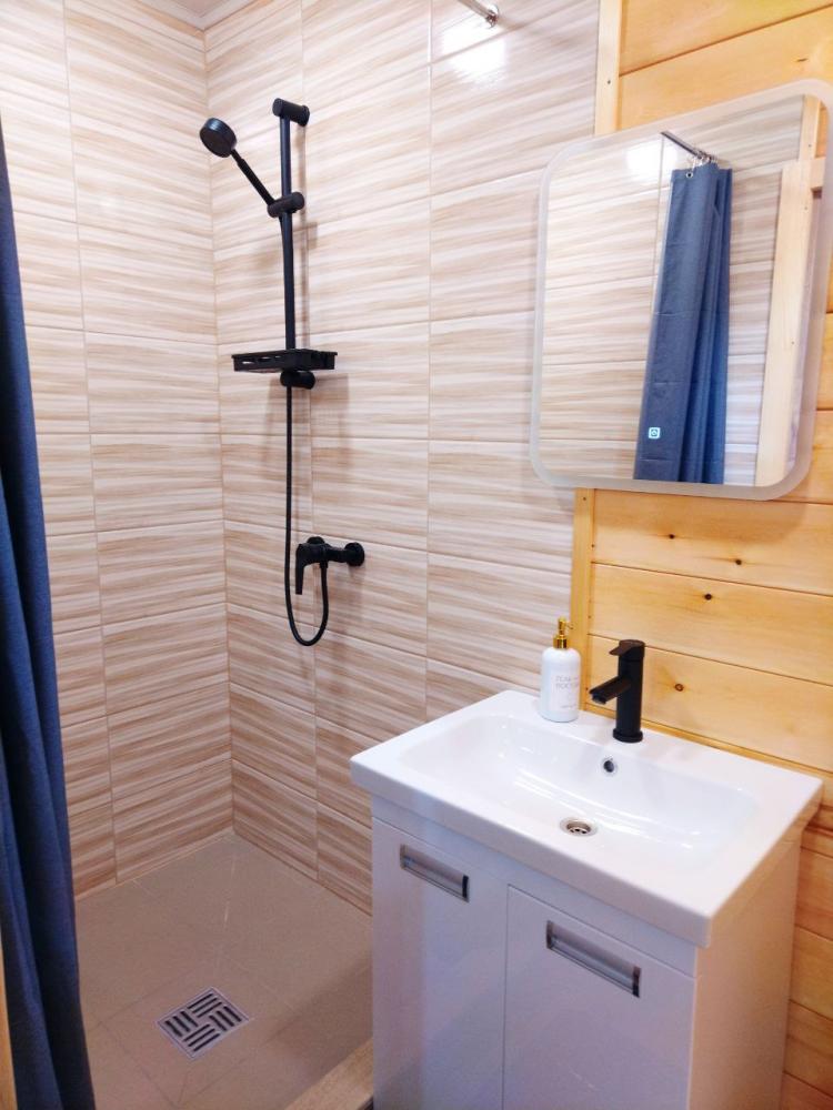 Дом-студия 4-местный с кухней и террасой