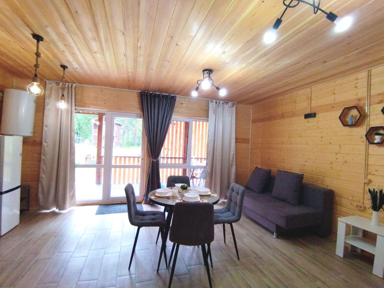 Дом-студия 4-местный с кухней и террасой