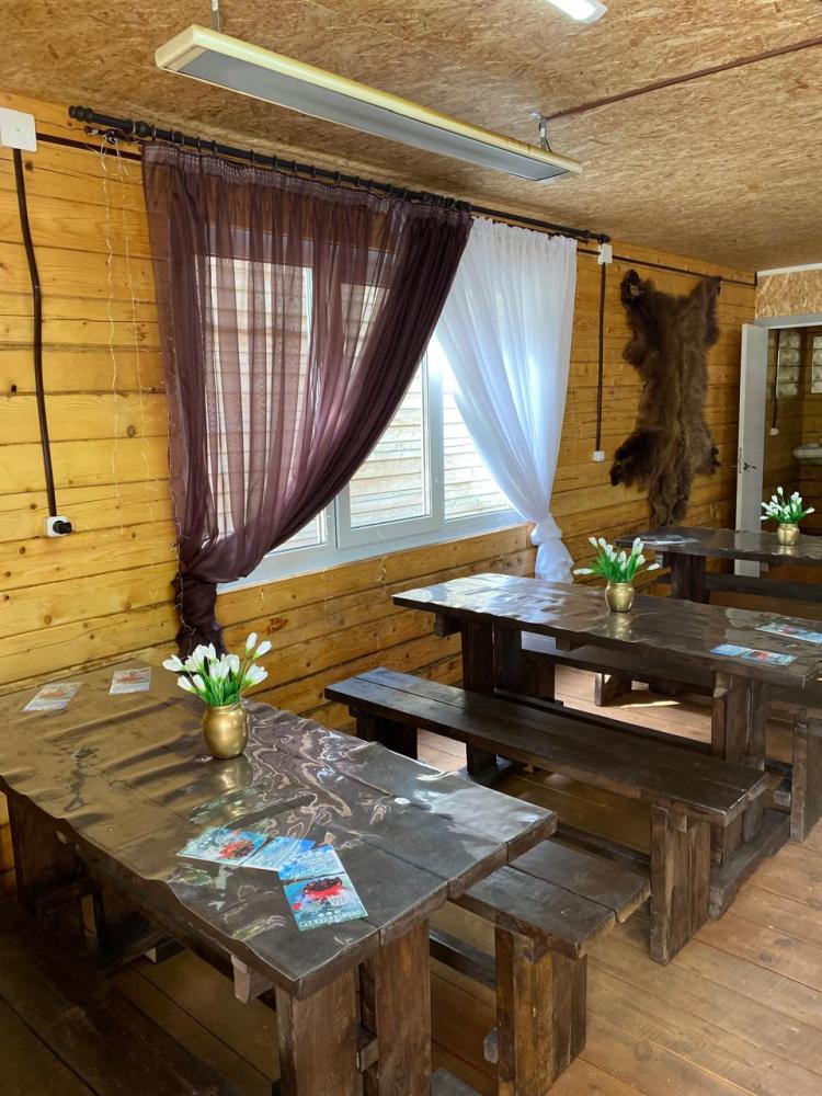 Кафе "Амалия" на Алтае на базе отдыха