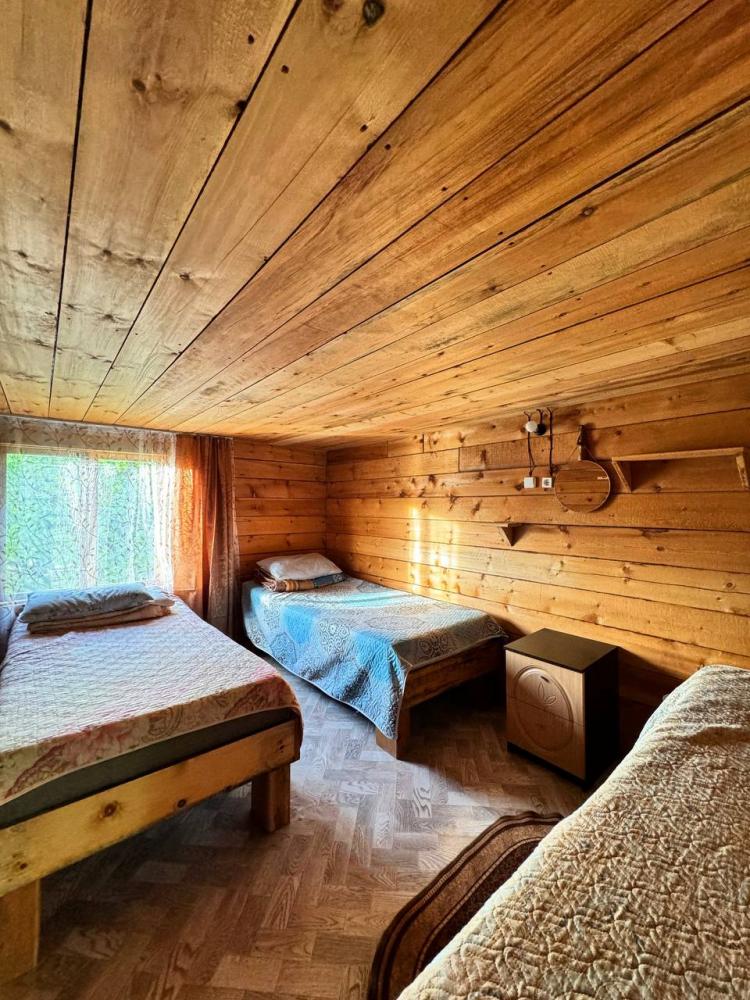 Дом 4-хместный с односпальными кроватями и террасой
