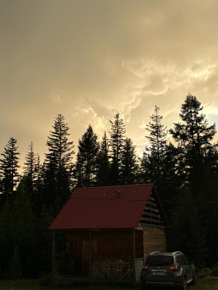 База отдыха "Тулпар" возле Марса на Алтае