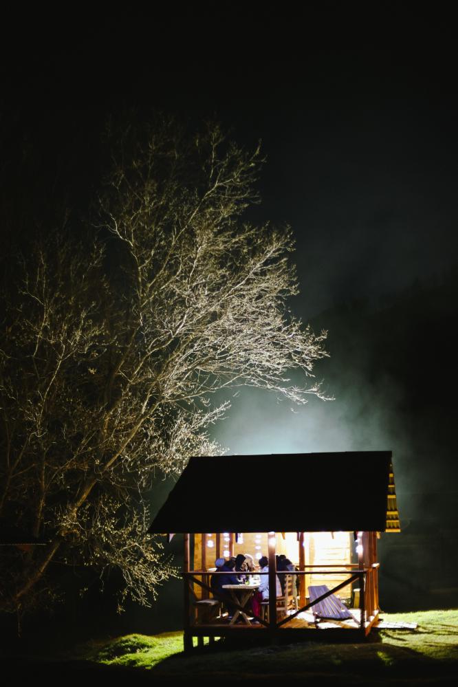 Отдых на Алтае беседка