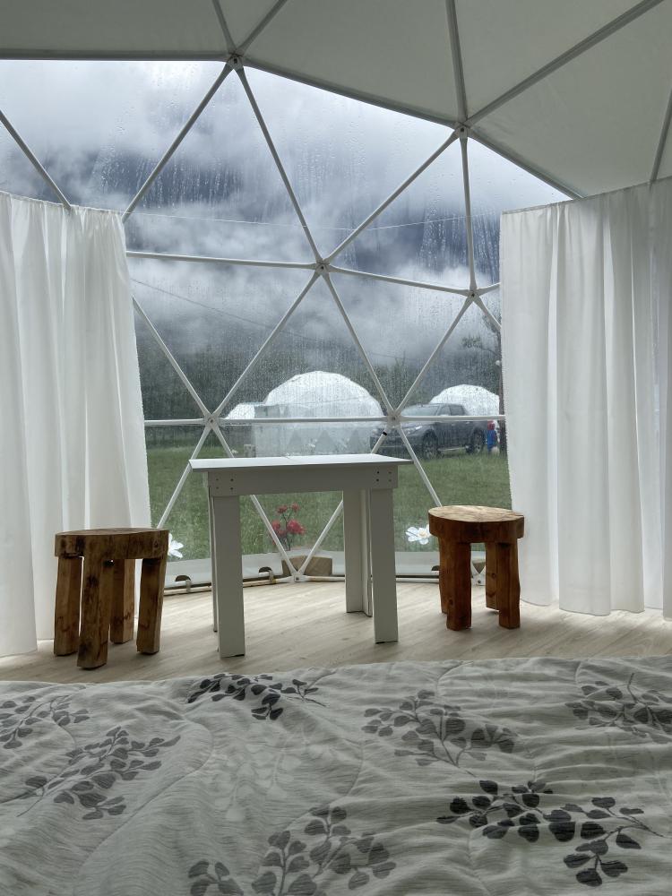 Купольный домик "Чалын" в долине Чулышмана