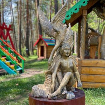 База отдыха с детской площадкой Горный Алтай