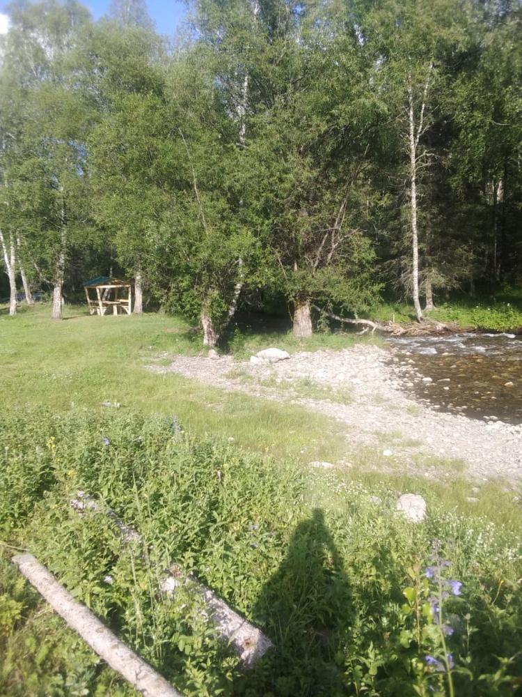 База отдыха "Чике-Таман" у реки Б. Ильгумень Алтай