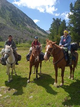 Конные экскурсии перевал Чике-Таман Алтай