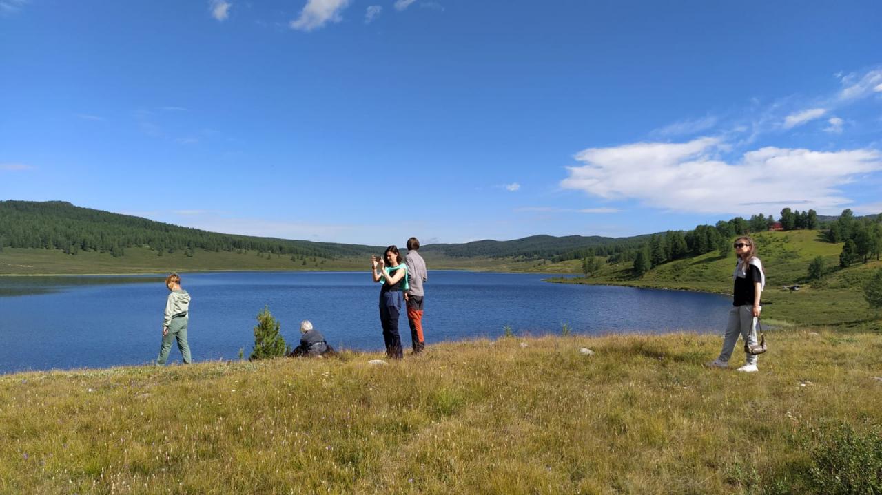 Озеро Узункель Алтай Улаганский район