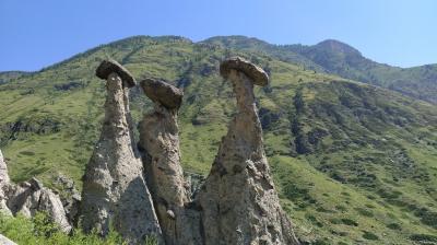 Тур из Горно-Алтайска на Алтай Каменные грибы