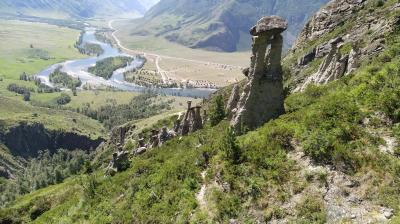 Тур из Горно-Алтайска, Каменные грибы