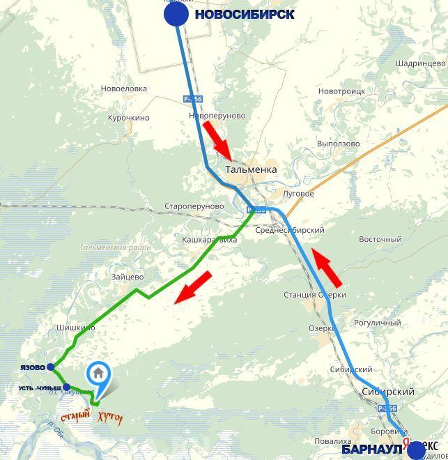 Тальменка искитимский район карта