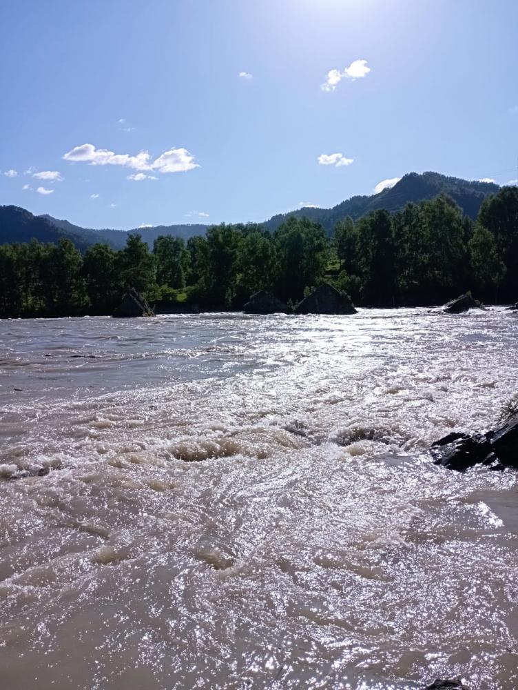 Смотровая площадка в Элекмонаре на берегу Катуни