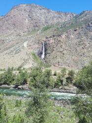 Водопад Горный Алтай Чулышман