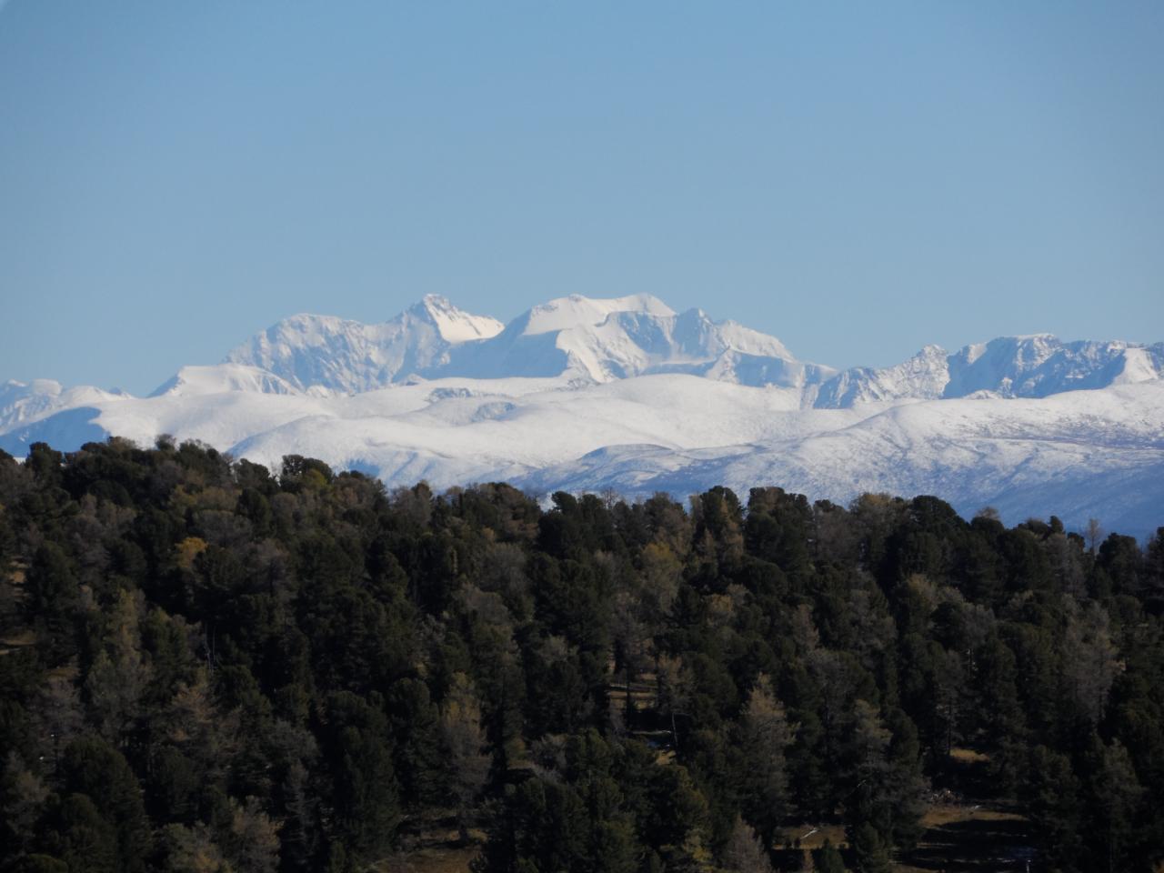 г. Белуха с Башталинского плато