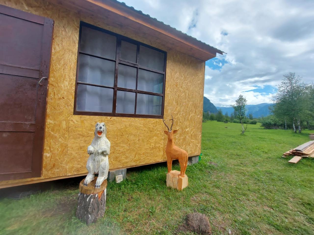 Эко база "Алтын" юг Телецкого озера 