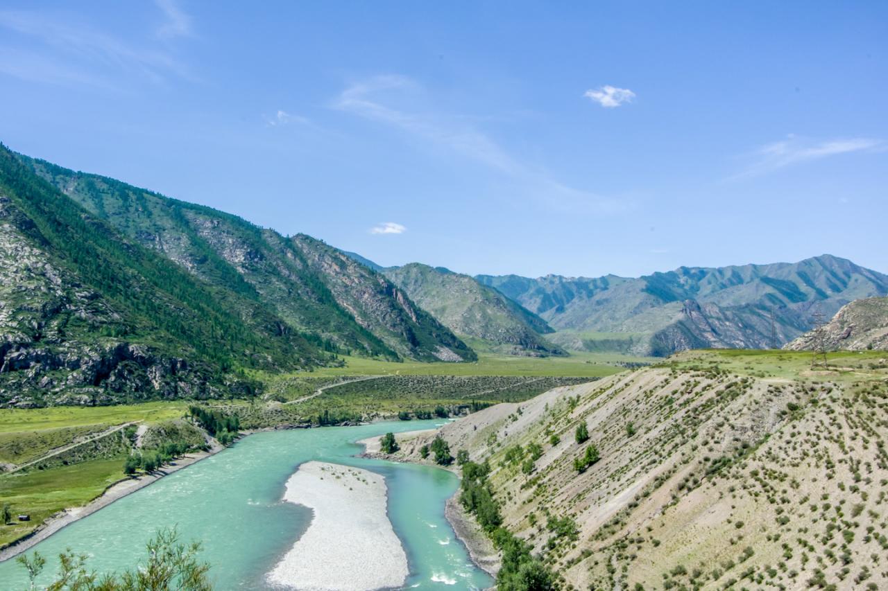 Сплав по реке Катунь Горный Алтай