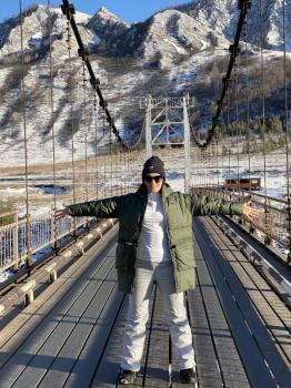 Ороктойский мост в Чемальском р-не Алтая
