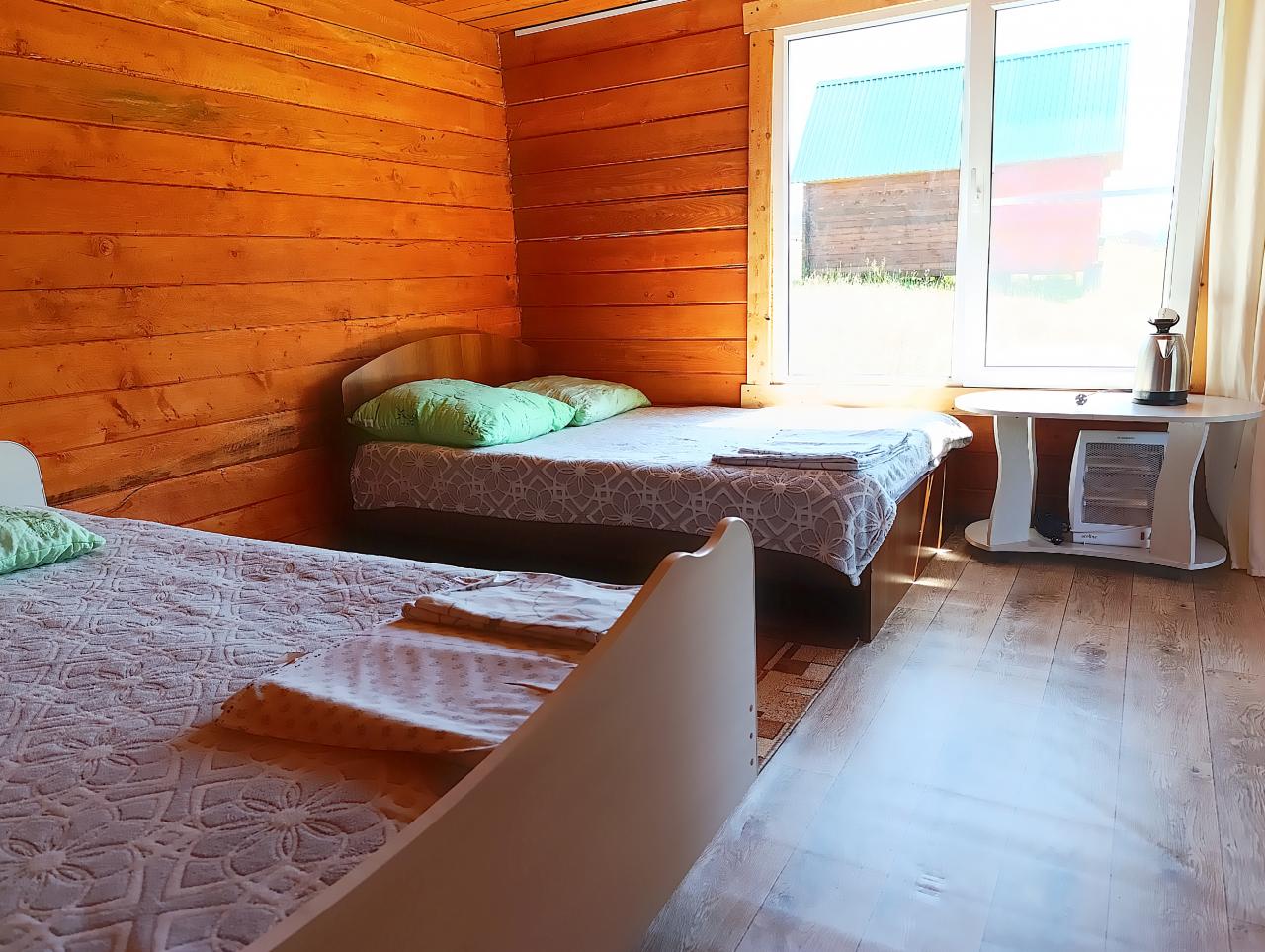 Домик с санузлом, 4-х местный